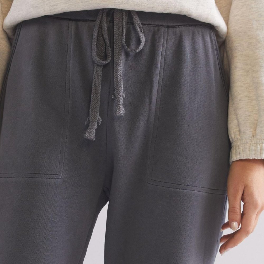 Anthropologie Gray Track Pants
